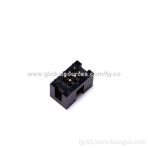PH2.54 Box Headers, 2*3-pin, Straight PBT, 3A Current Rating